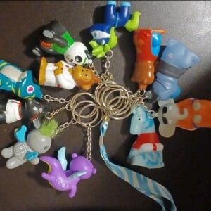 Animal Keychains Collection with Lanyard